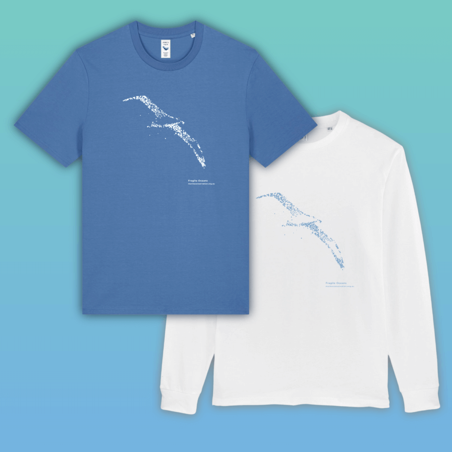 Fragile Oceans Shirt (Albatross) - Australian Marine Conservation Society