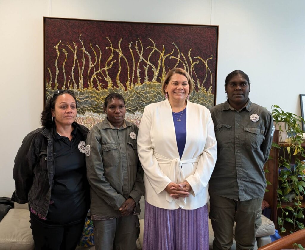 Dhimurru Rangers Canberra Trip - Dorinda Cox